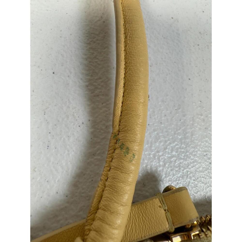 Freda Salvador Brown Elodie Crescent Bag with Stains - Picture 6 of 16